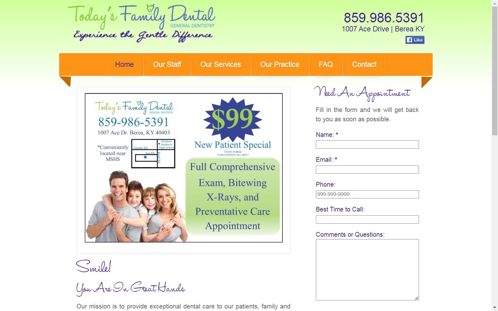 Today's Family Dental General Dentistry