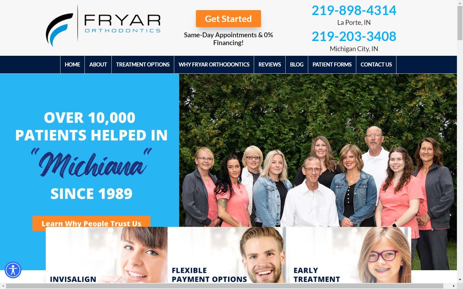 Fryar Orthodontics Fryar Brian C DDS