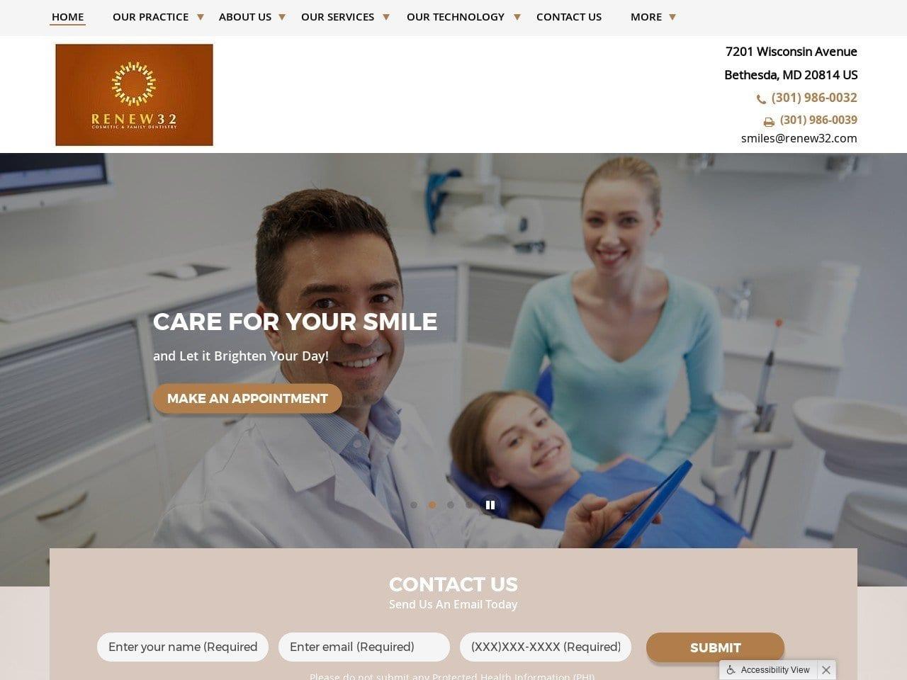 Renew 32 Cosmetic & Family Dentistry screenshot