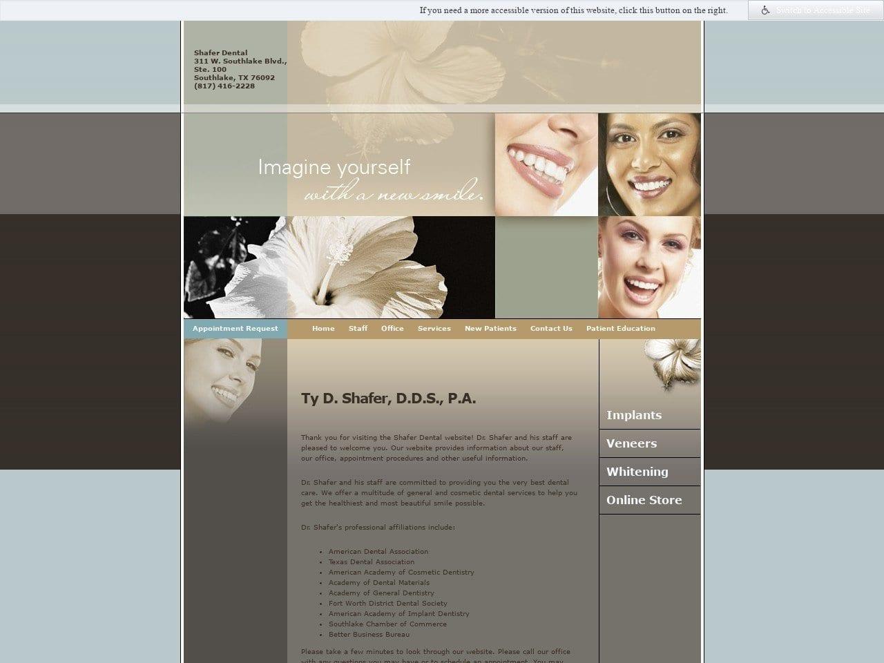 Shafer Dental screenshot