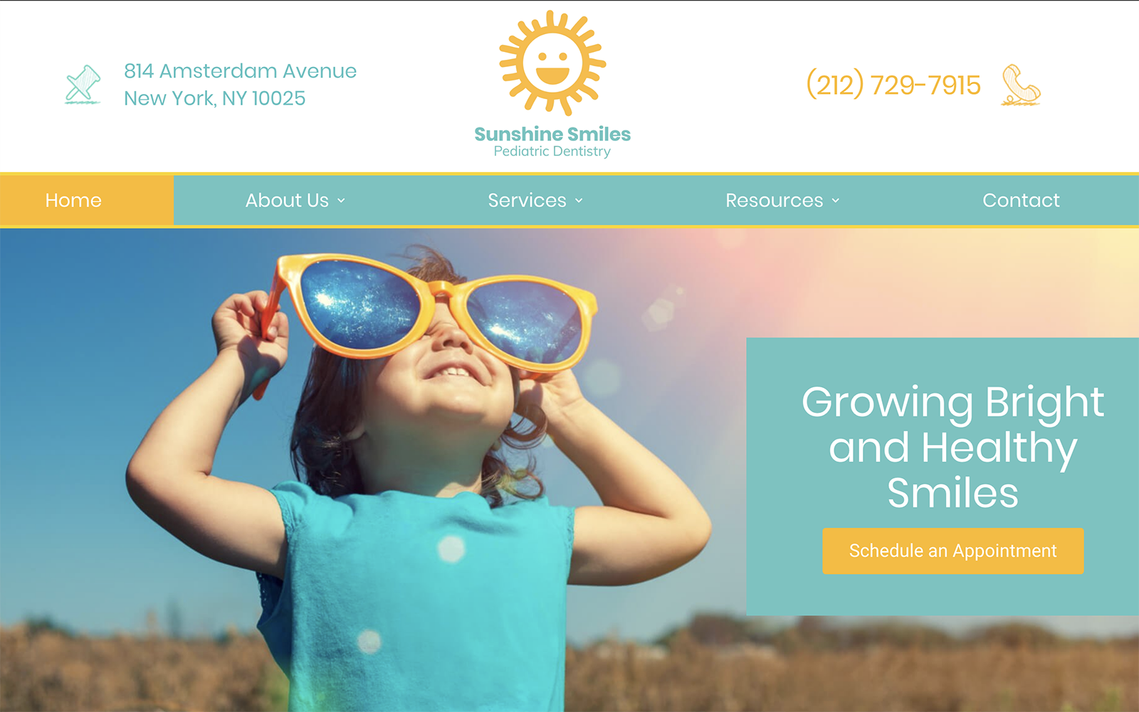 Sunshine Smiles Pediatric Dentistry screenshot
