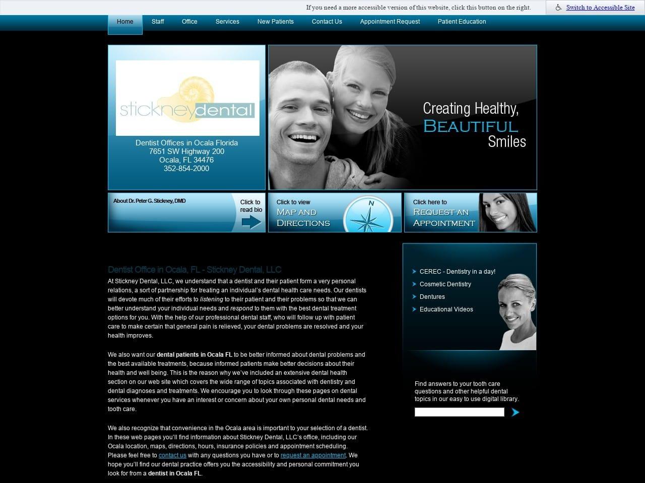 Stickney Dental LLC Peter G. Stickney DMD