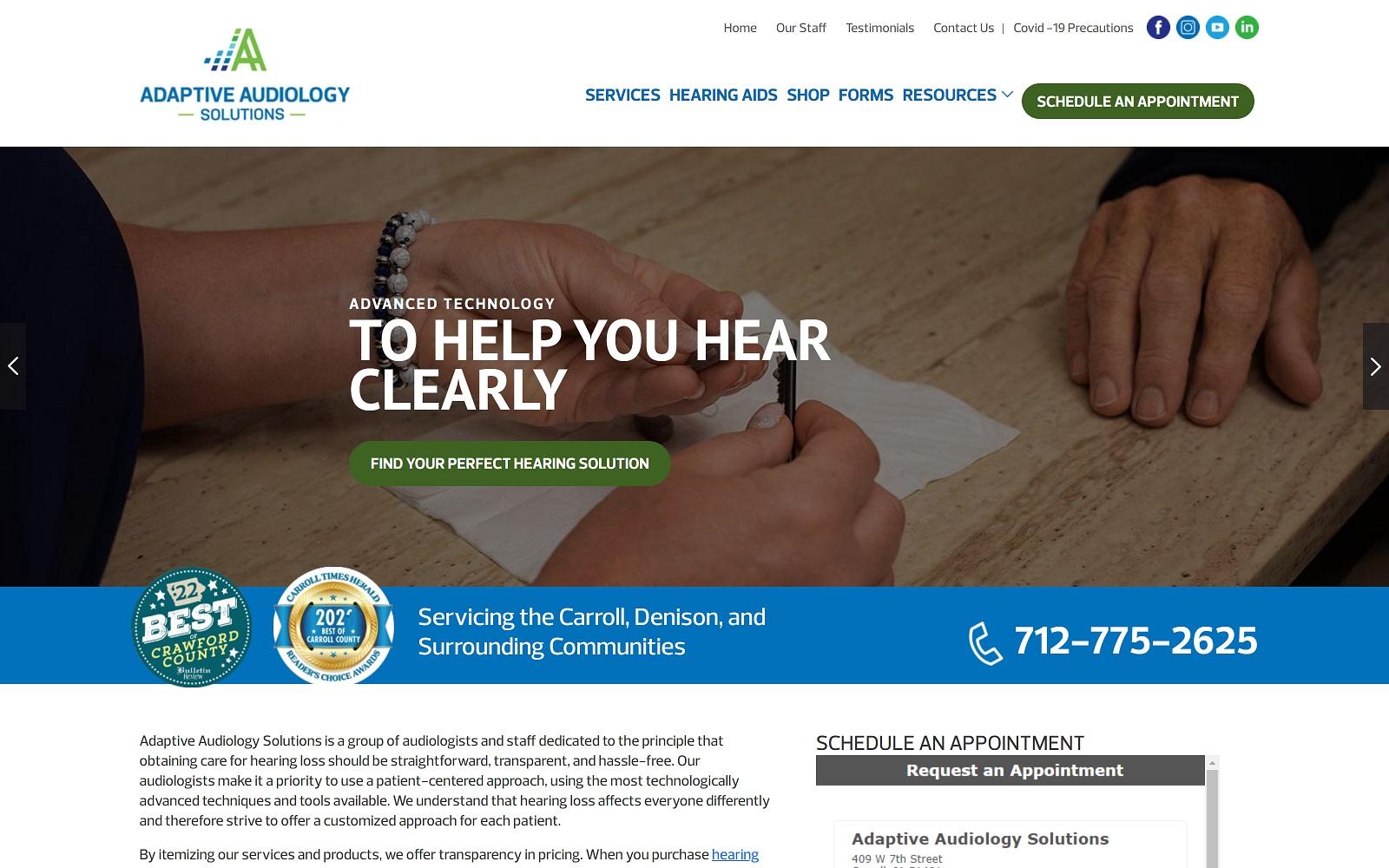 Adaptive Audiology Solutions