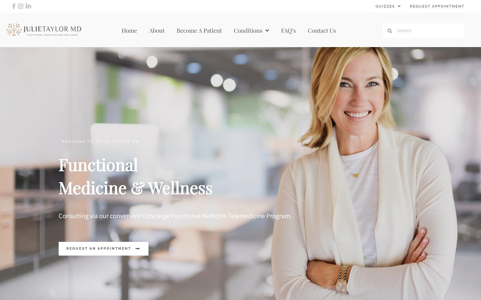 Julie Taylor MD Center for Functional Medicine