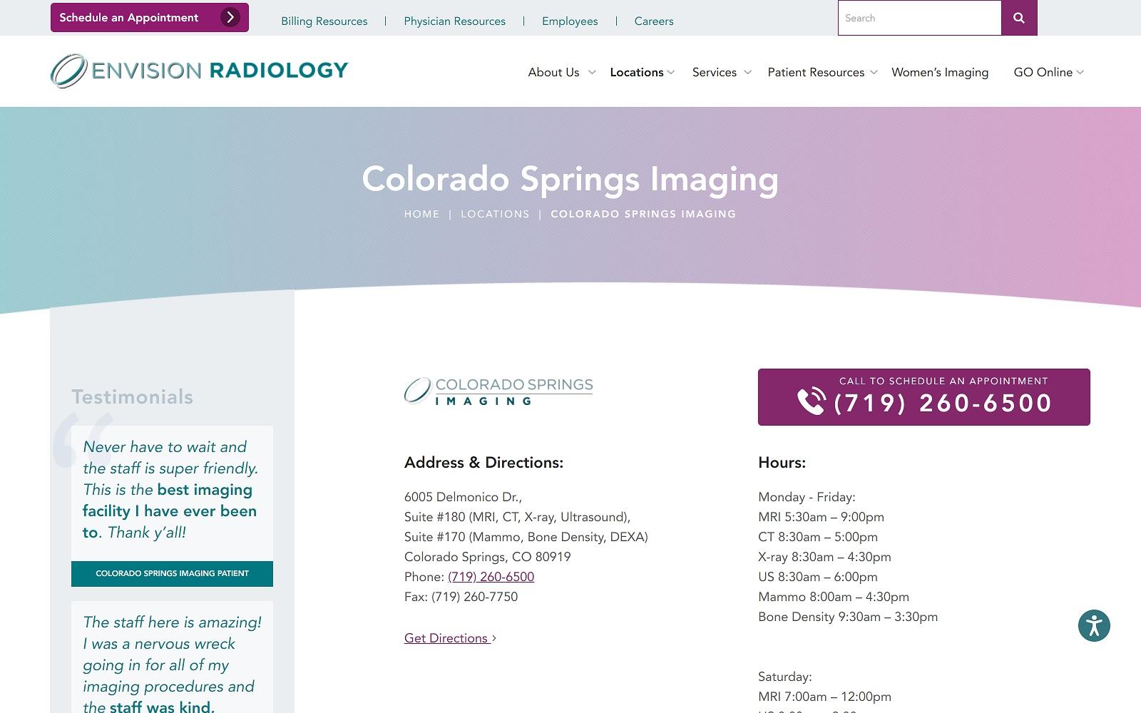 Colorado Springs Imaging
