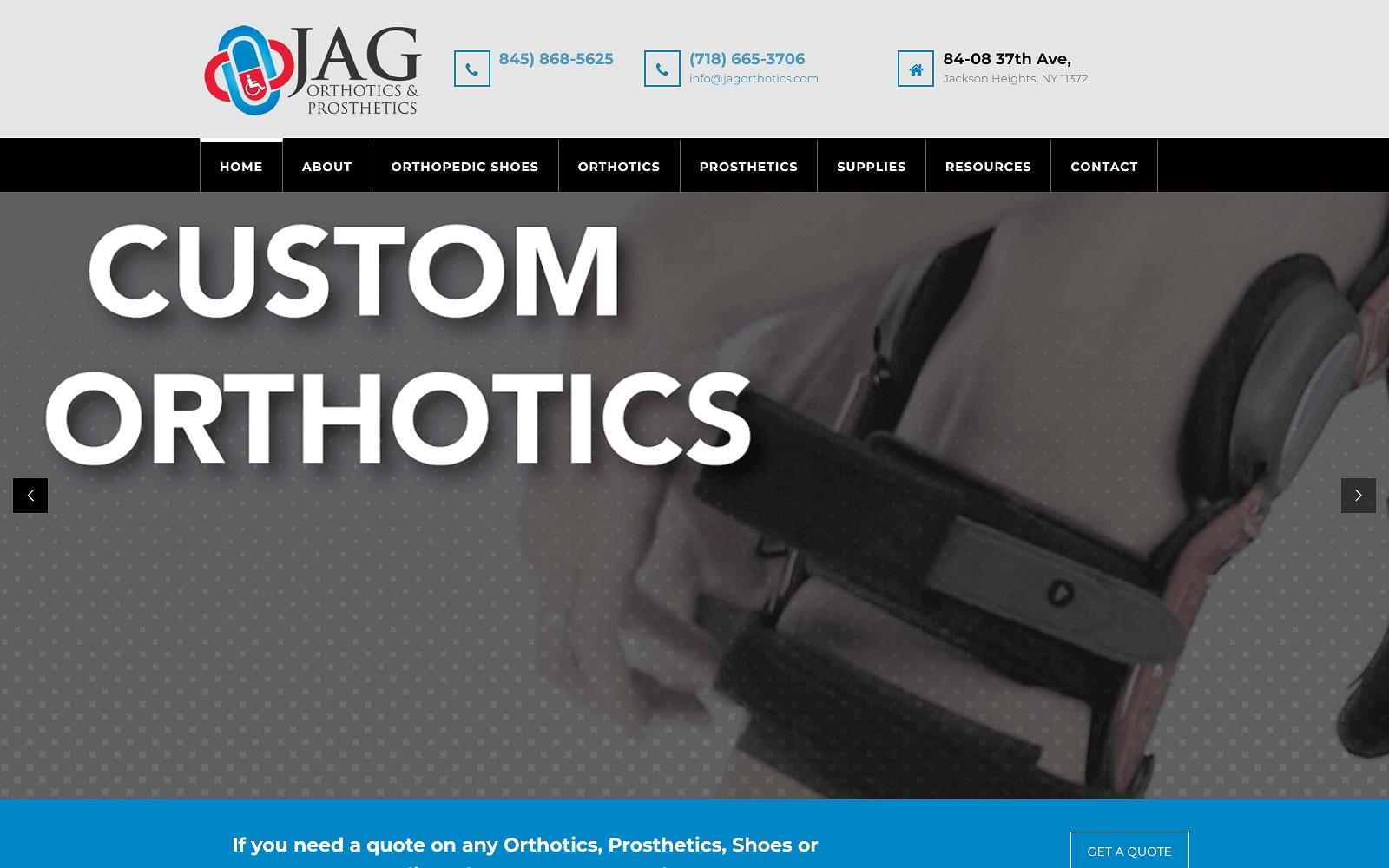 Jag Orthotics & Prosthetics