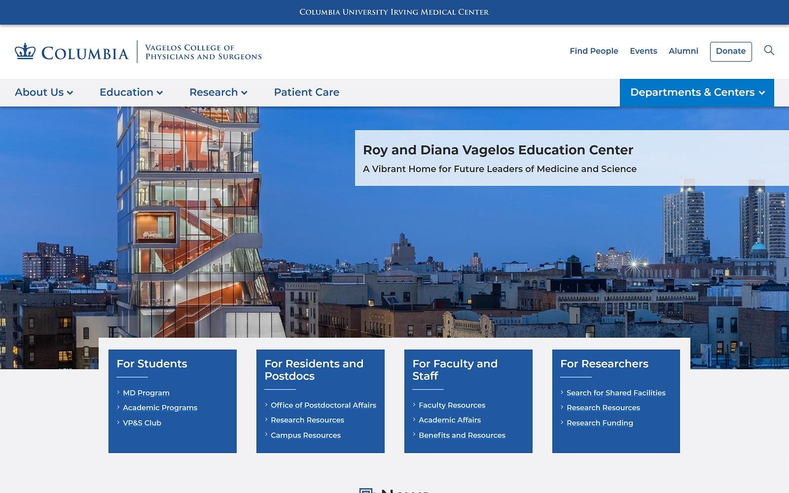 Columbia University Vagelos College of Physicians & Surgeons