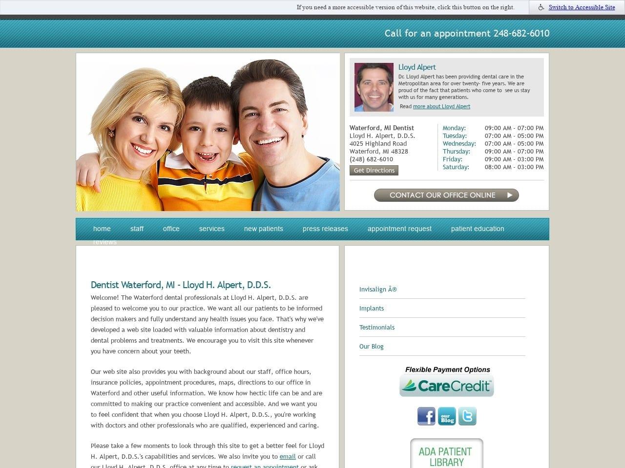 Lloyd H. Alpert DDS