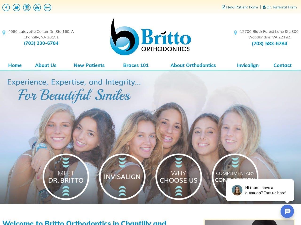Britto Orthodontics Dr.Britto Denis DDS