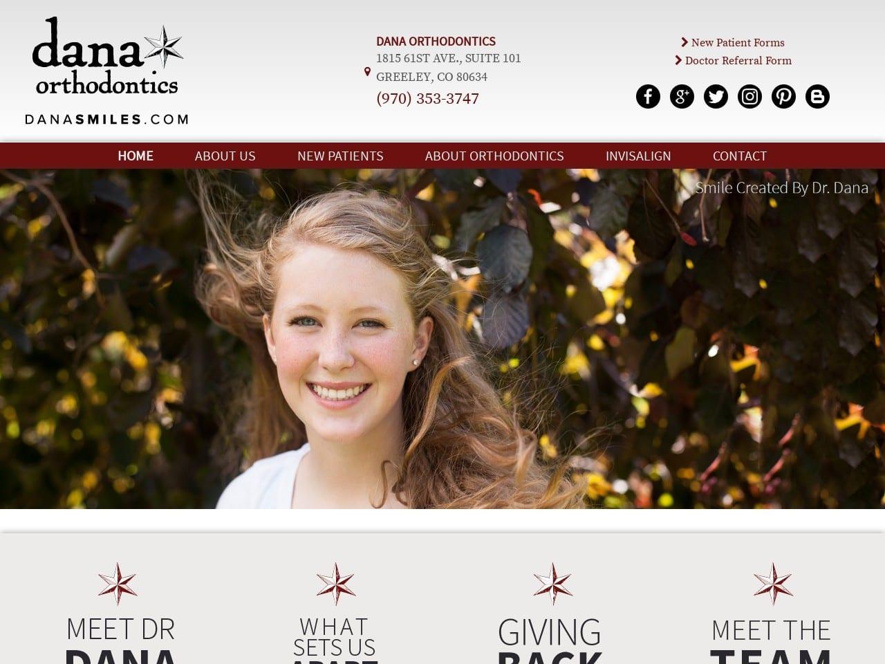 Dana Orthodontics screenshot