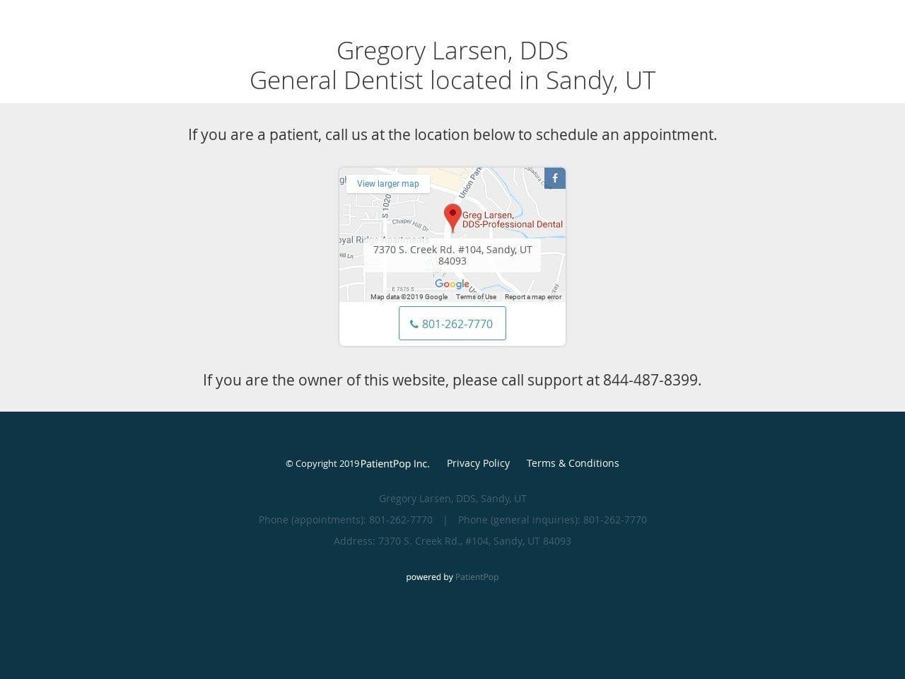 Dr. Greg Larsen Dds