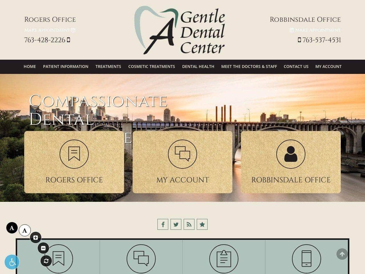 A Gentle Dental Center PA screenshot