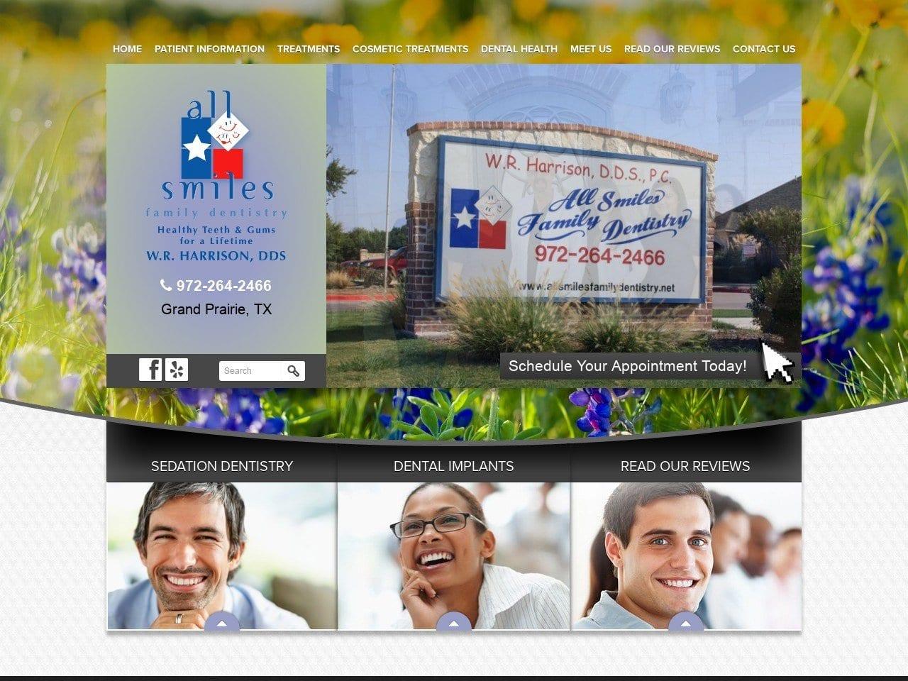 All Smiles Family Dentist screenshot