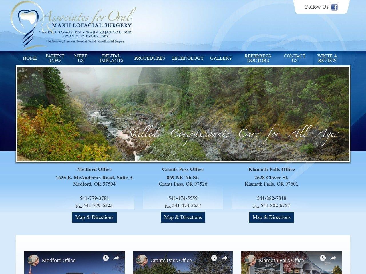Associates For Oral & Maxillofacial Surgery screenshot