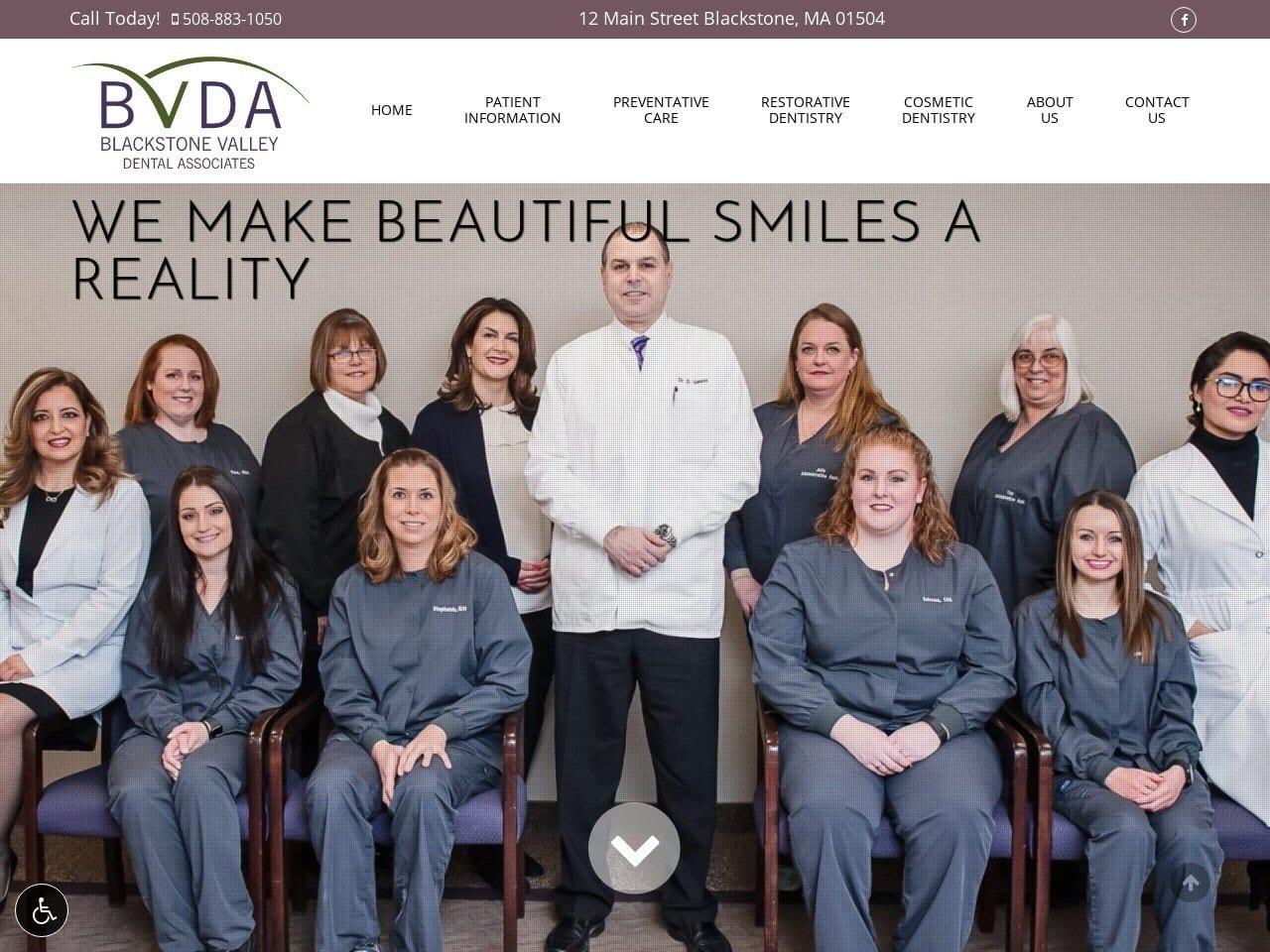 Blackstone Valley Dental Associates Harris Todd B