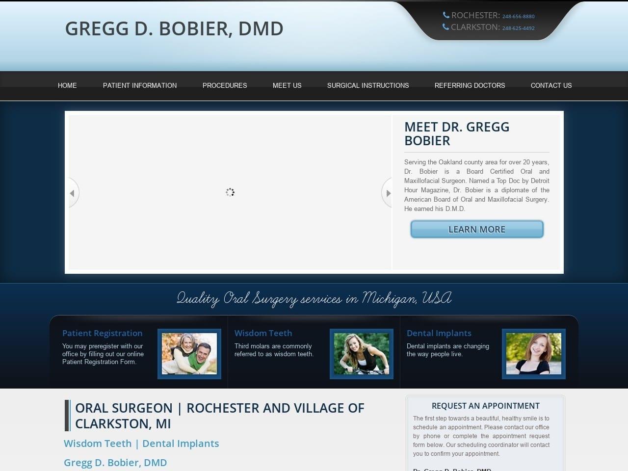 Dr. Gregg D. Bobier DMD