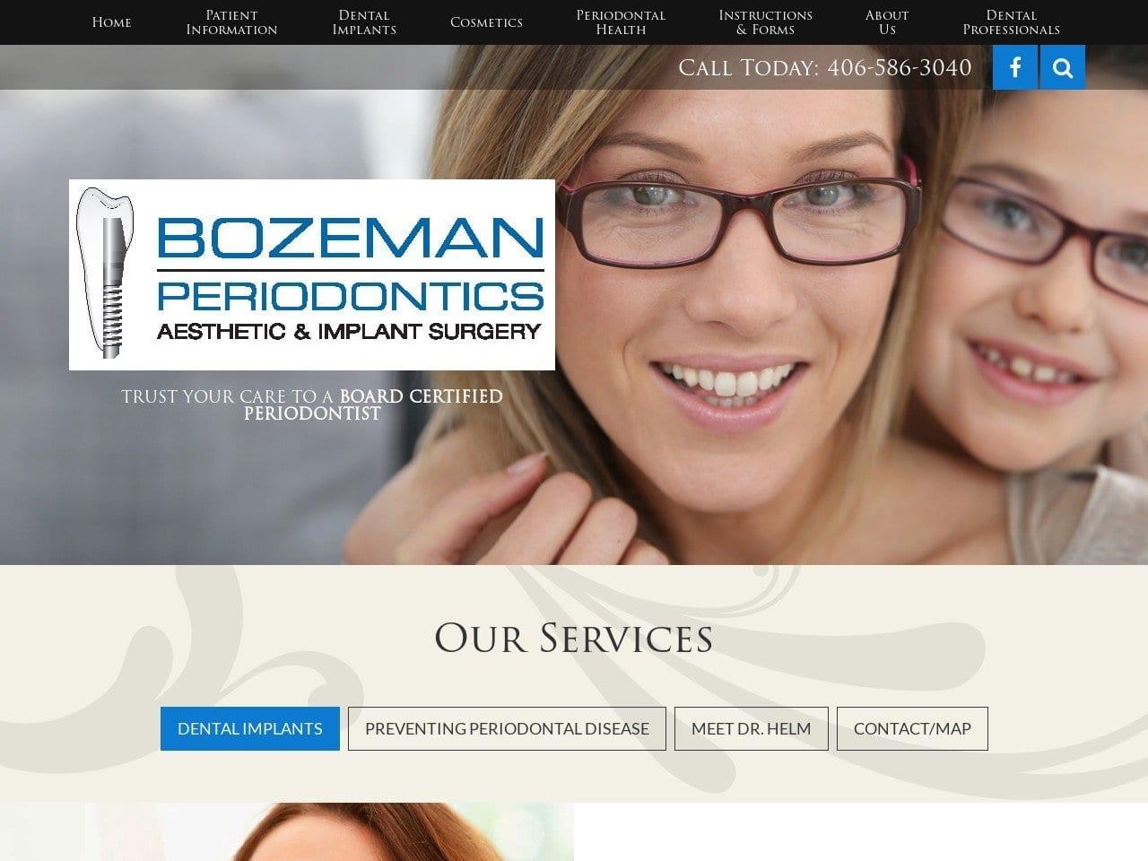 Bozeman Periodontics Dr. Steven Helm