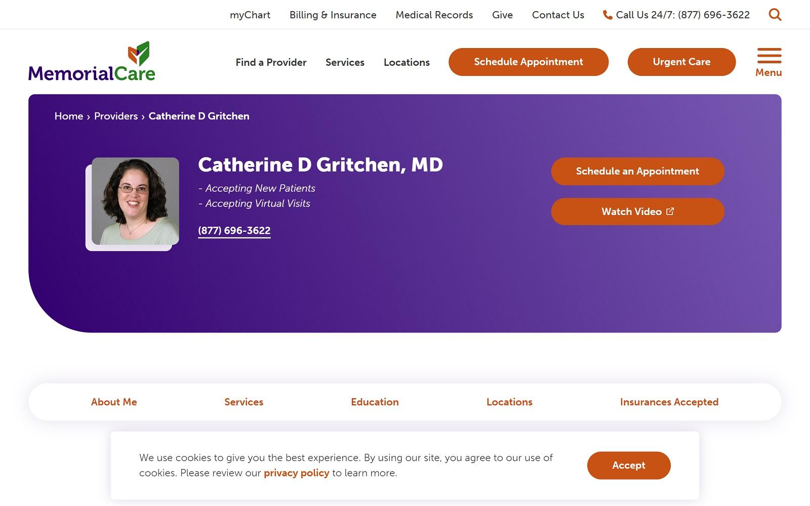Catherine Gritchen, M.D.