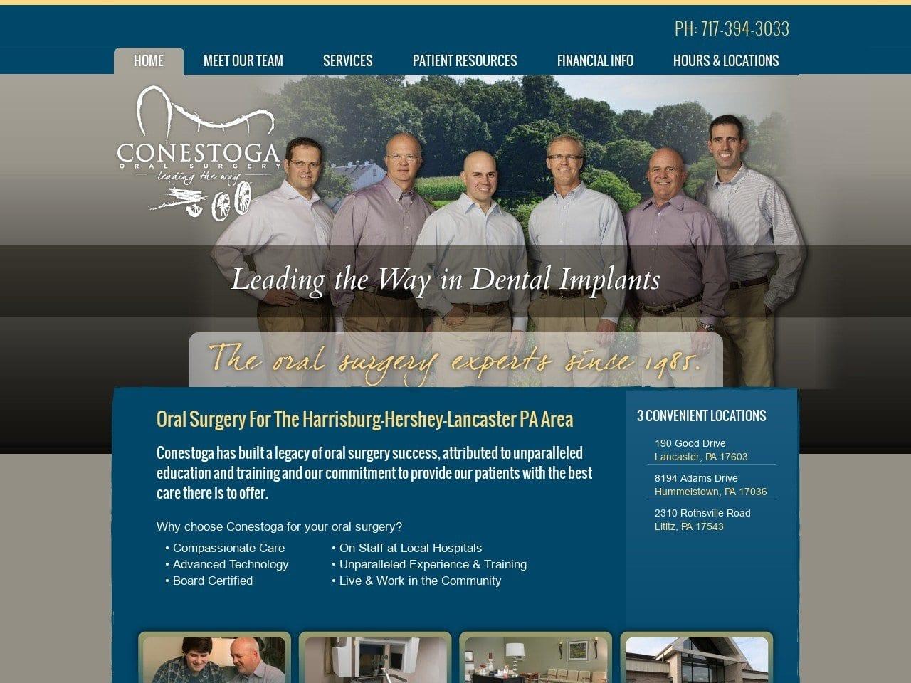 Conestoga Oral & Maxillofacial Henrichson Daniel P screenshot