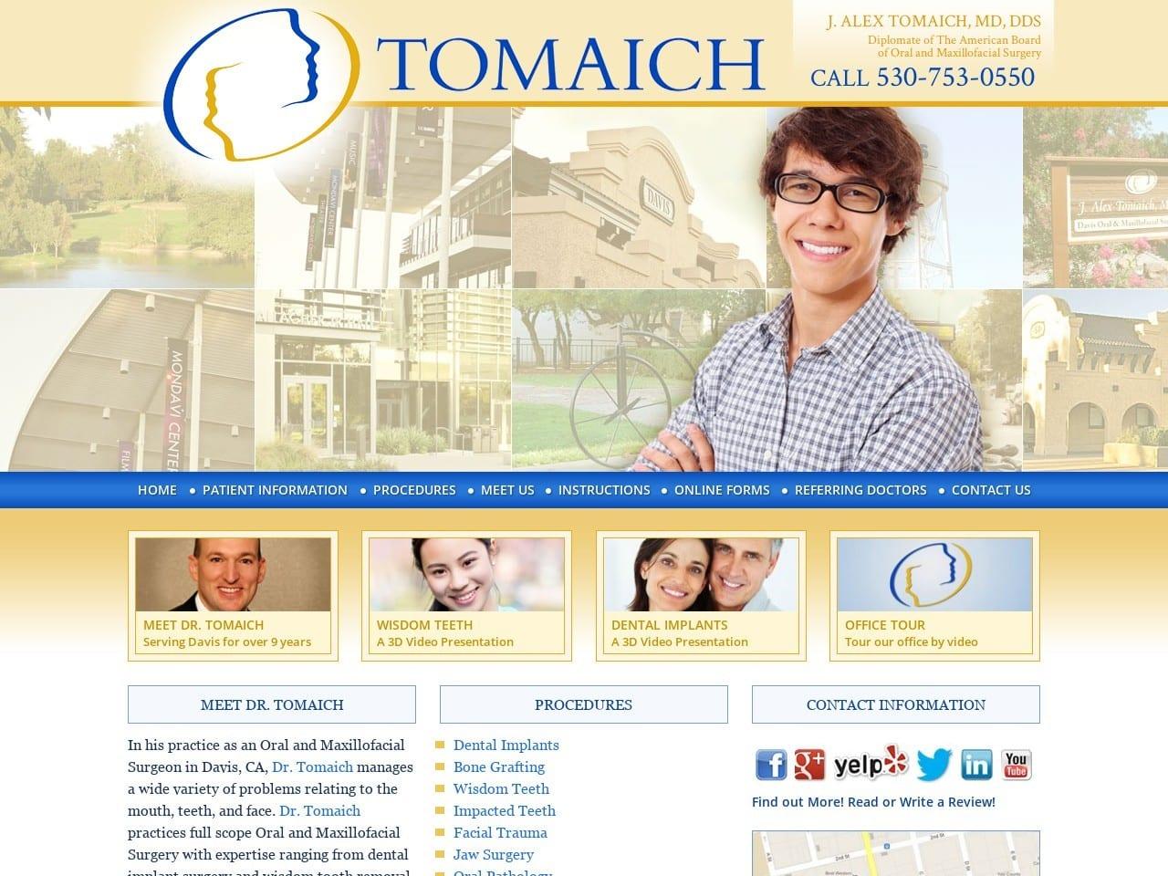 J.Alex Tomaich MD DDS