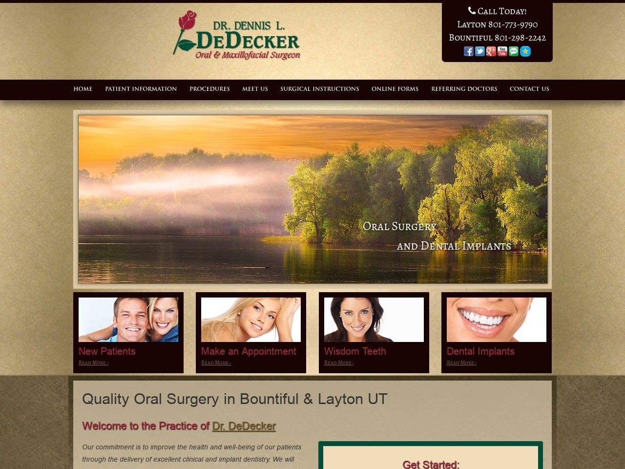 Dr. Dennis L. DeDecker