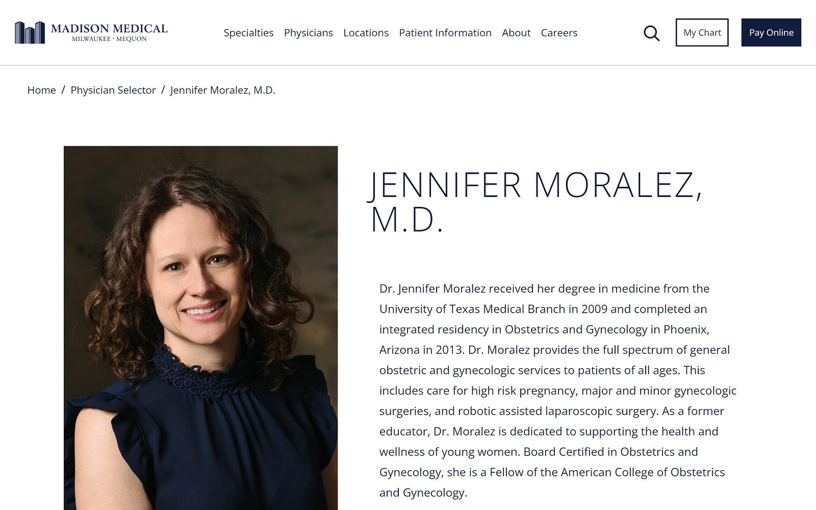 Jennifer A. Moralez, MD