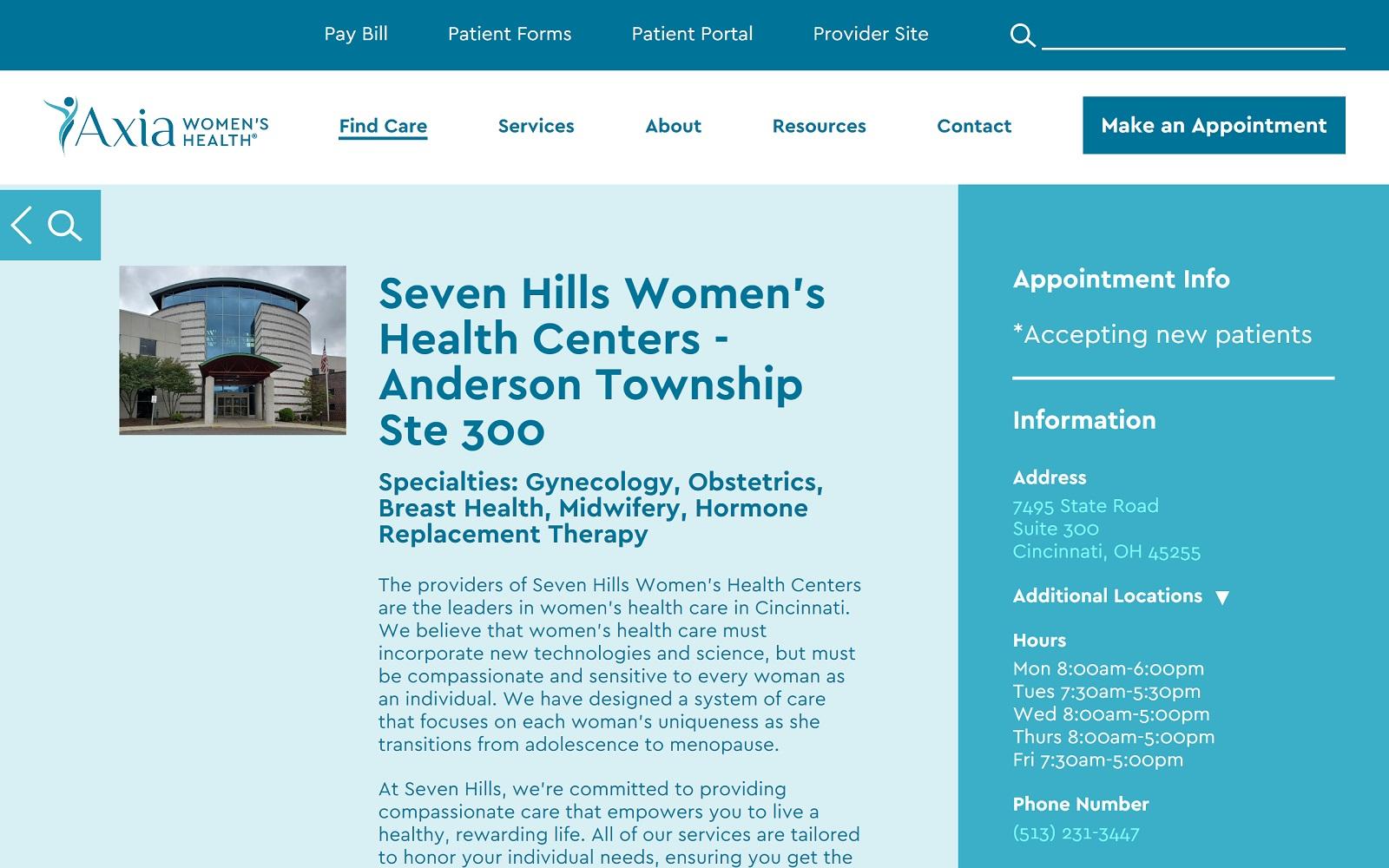 Seven Hills Women's Health Centers