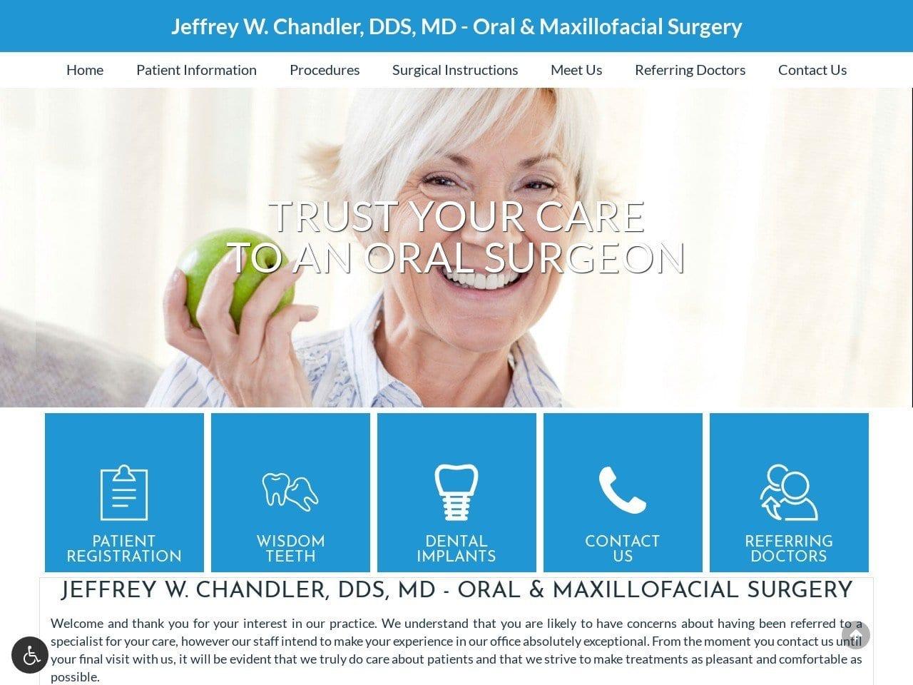 Jeffrey W. Chandler DDS MD PC