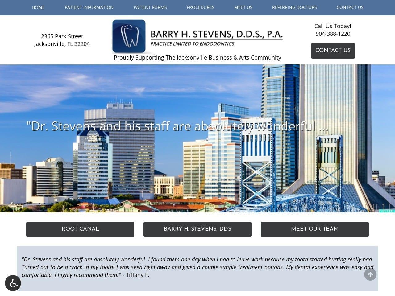 Barry H. Stevens DDS screenshot