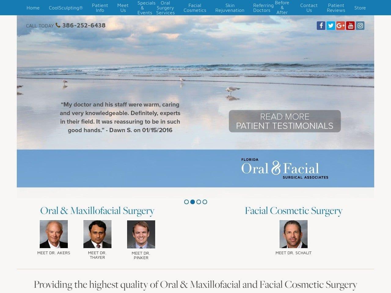Florida Oral & Facial Surgical Schalit C J DDS screenshot