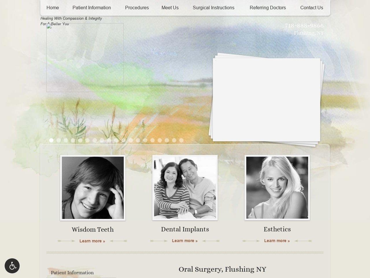 Flushing Dental Implants Oral Dentist