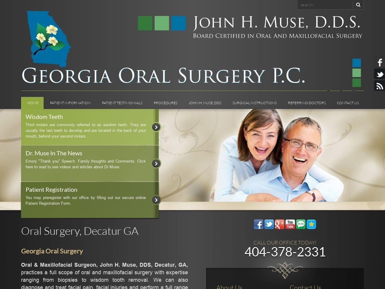 Dr. John H. Muse DDS screenshot