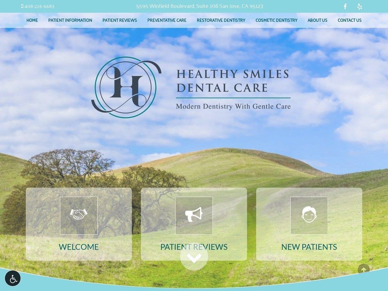 Healthy Smiles Dental Care screenshot