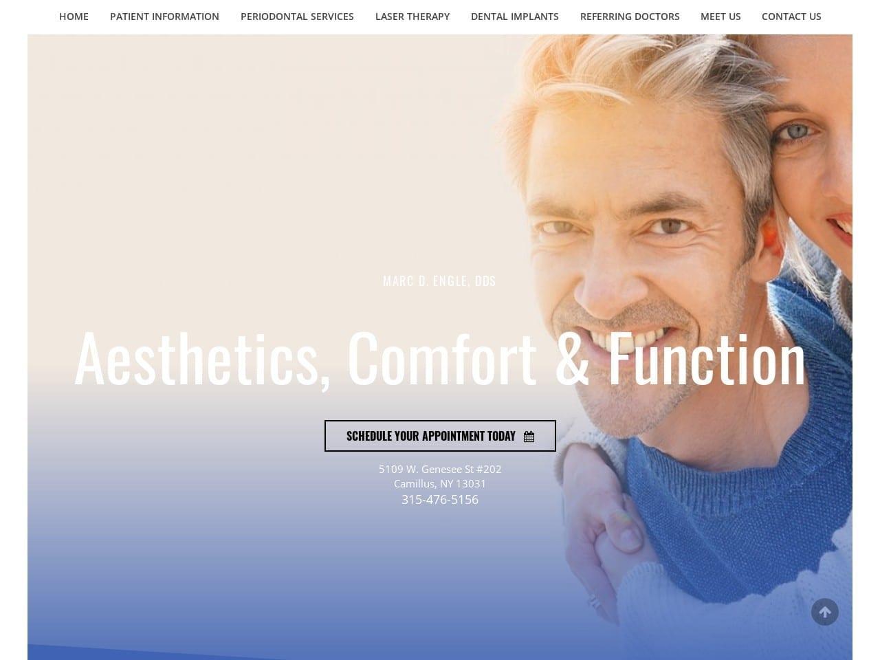 Engle Marc D DDS screenshot
