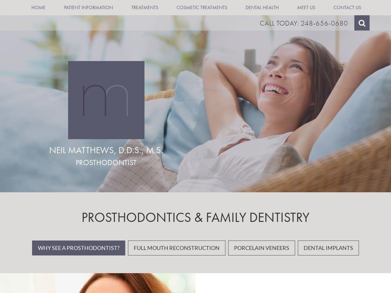 Matthews Neil DDS