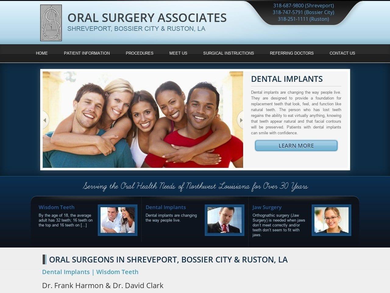 Oral Surgery Associates Harmon Frank W DDS