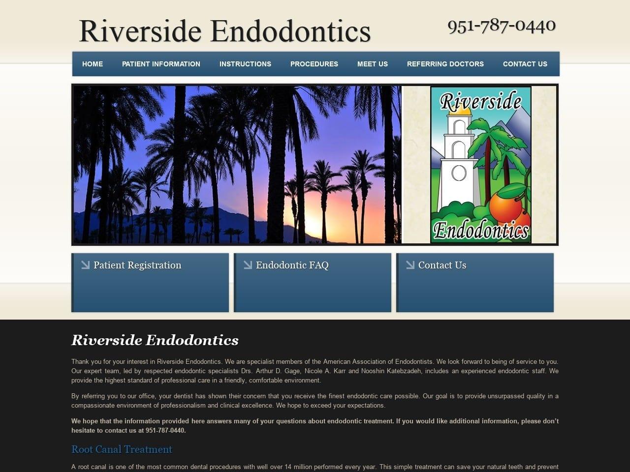 Riverside Endodontics screenshot