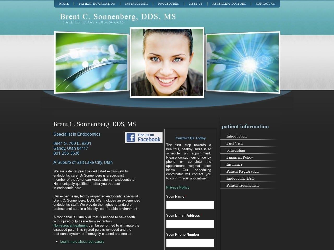 Brent C. Sonnenberg DDS MS