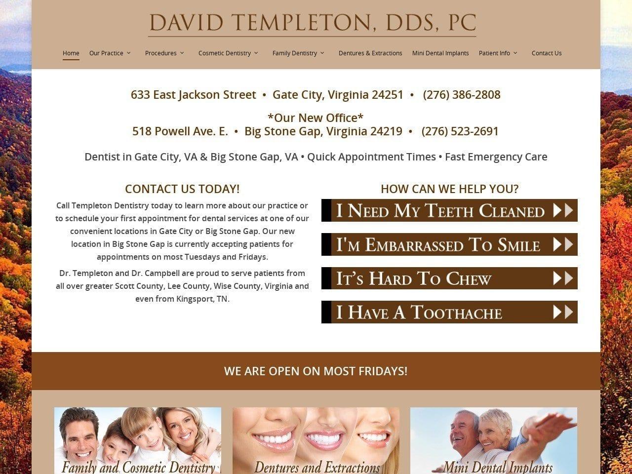 David Templeton DDS PC