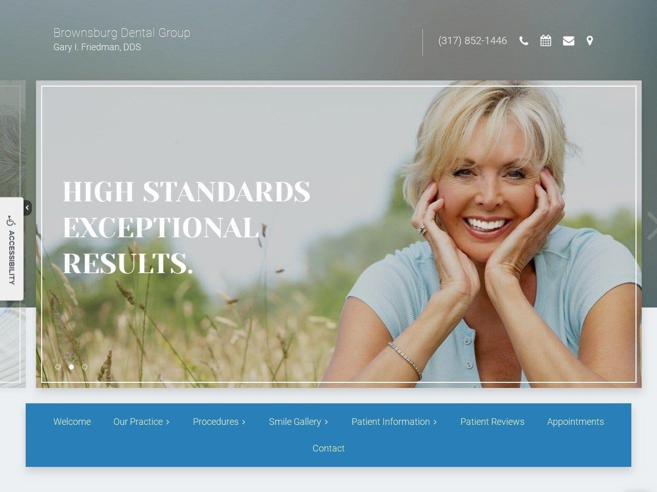 Brownsburg Dental Group screenshot