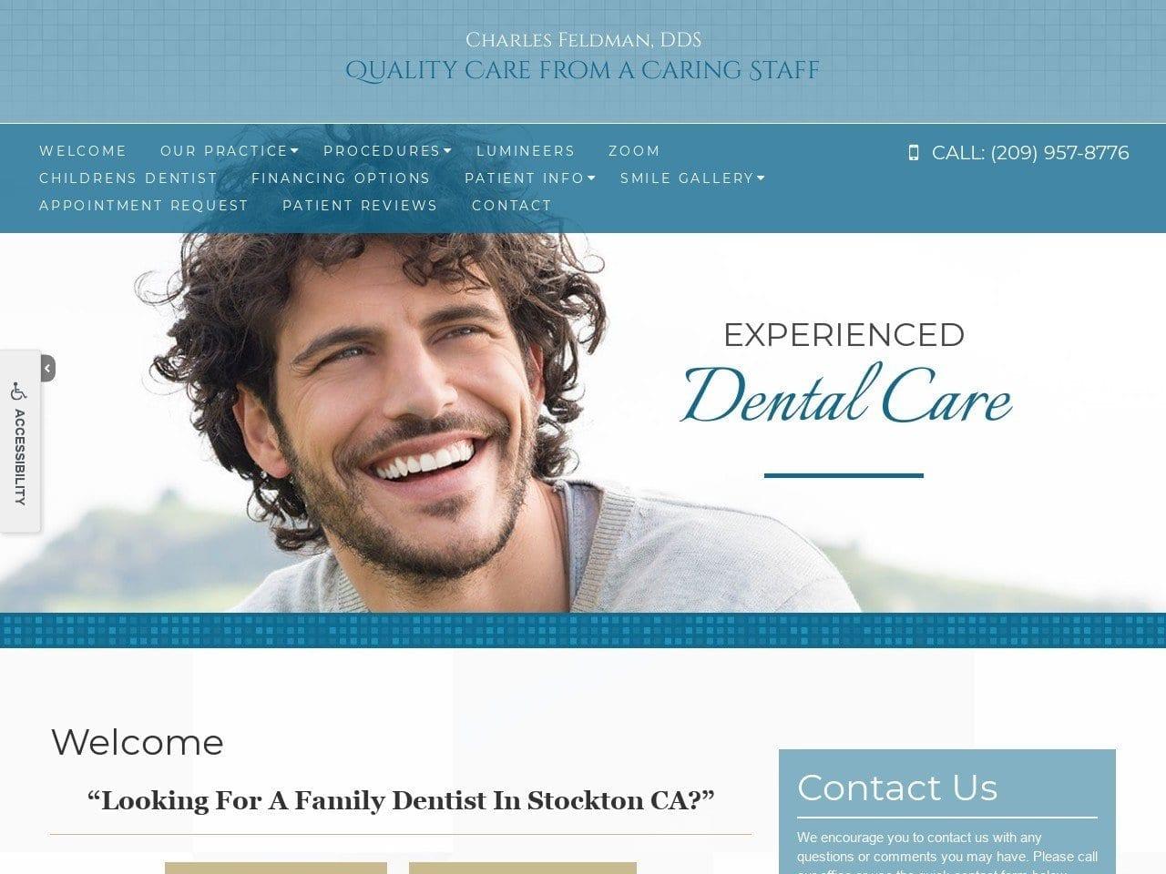 Dr. Charles L. Feldman DDS screenshot