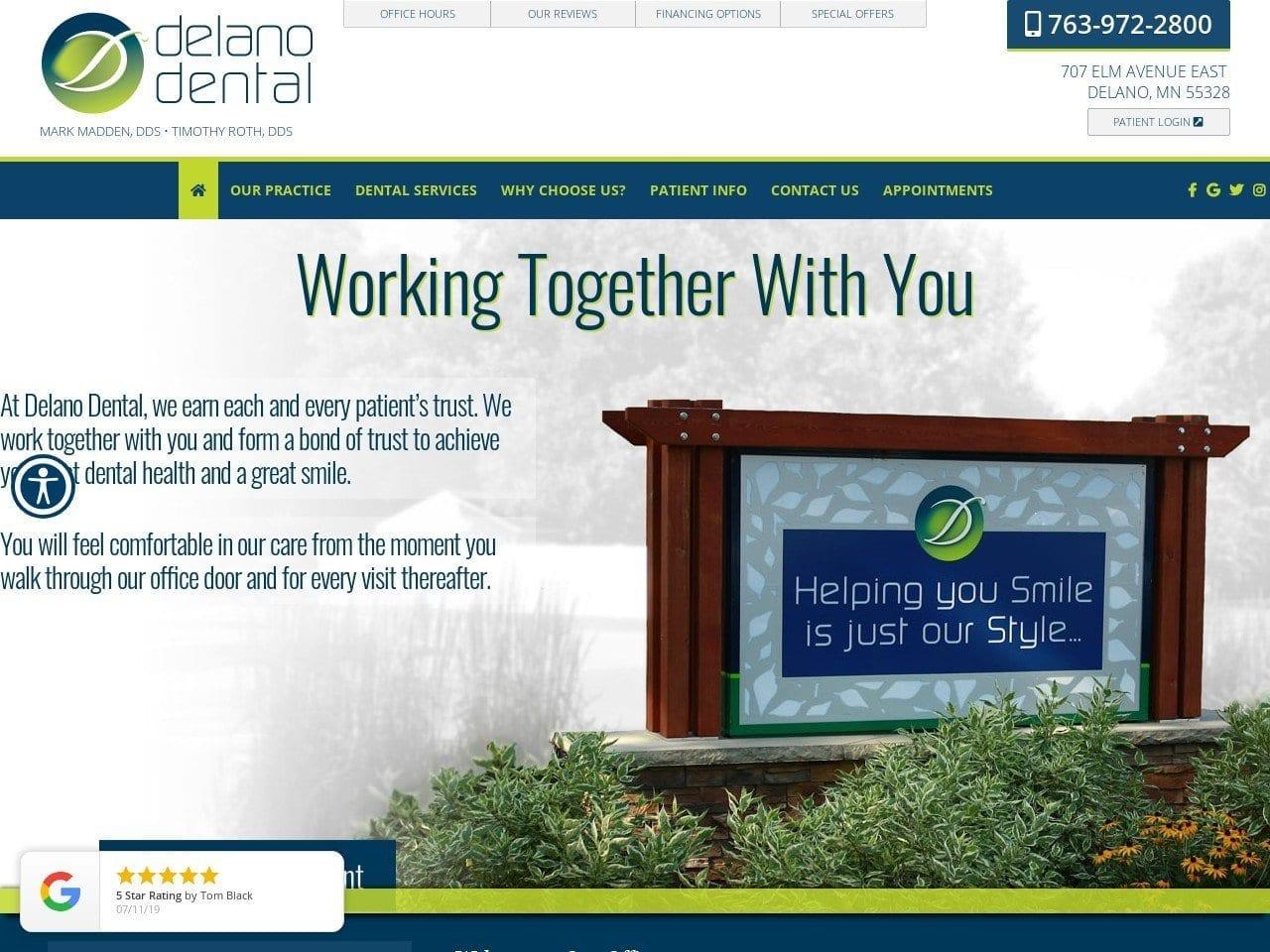 Delano Dental screenshot