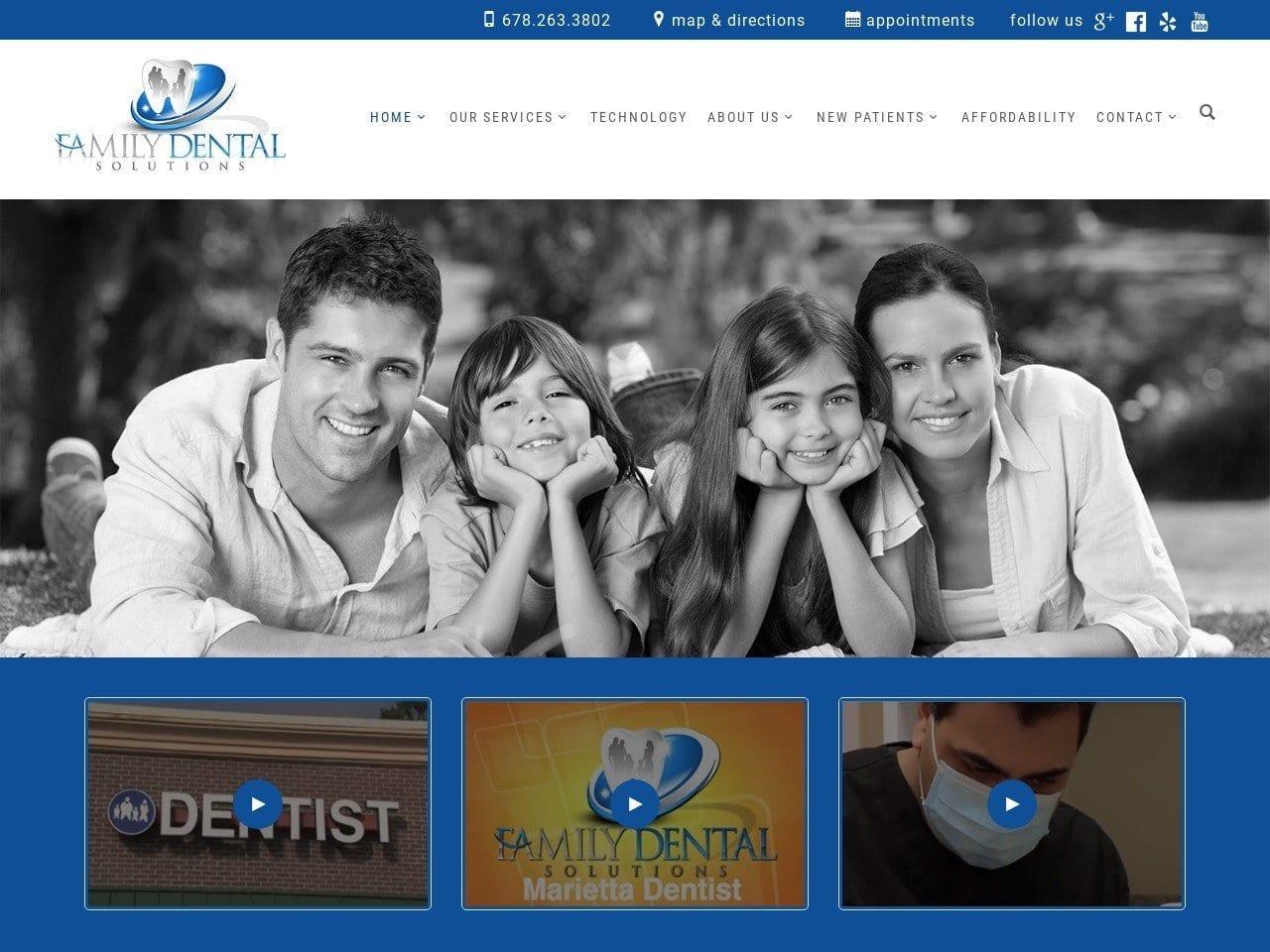 Marietta Family Dental Solutions Dr. Ranch screenshot