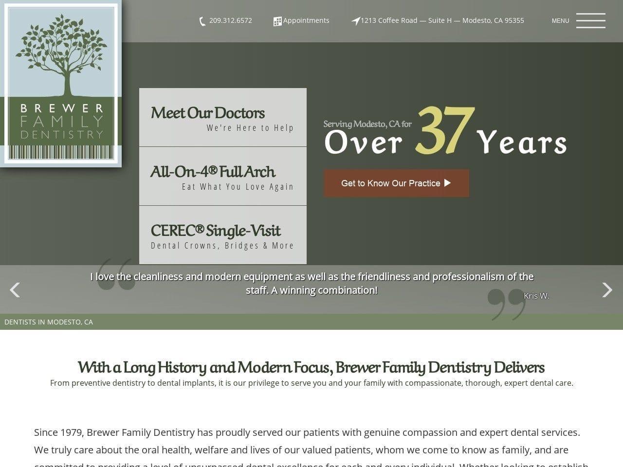 Brewer Family Dentistry screenshot