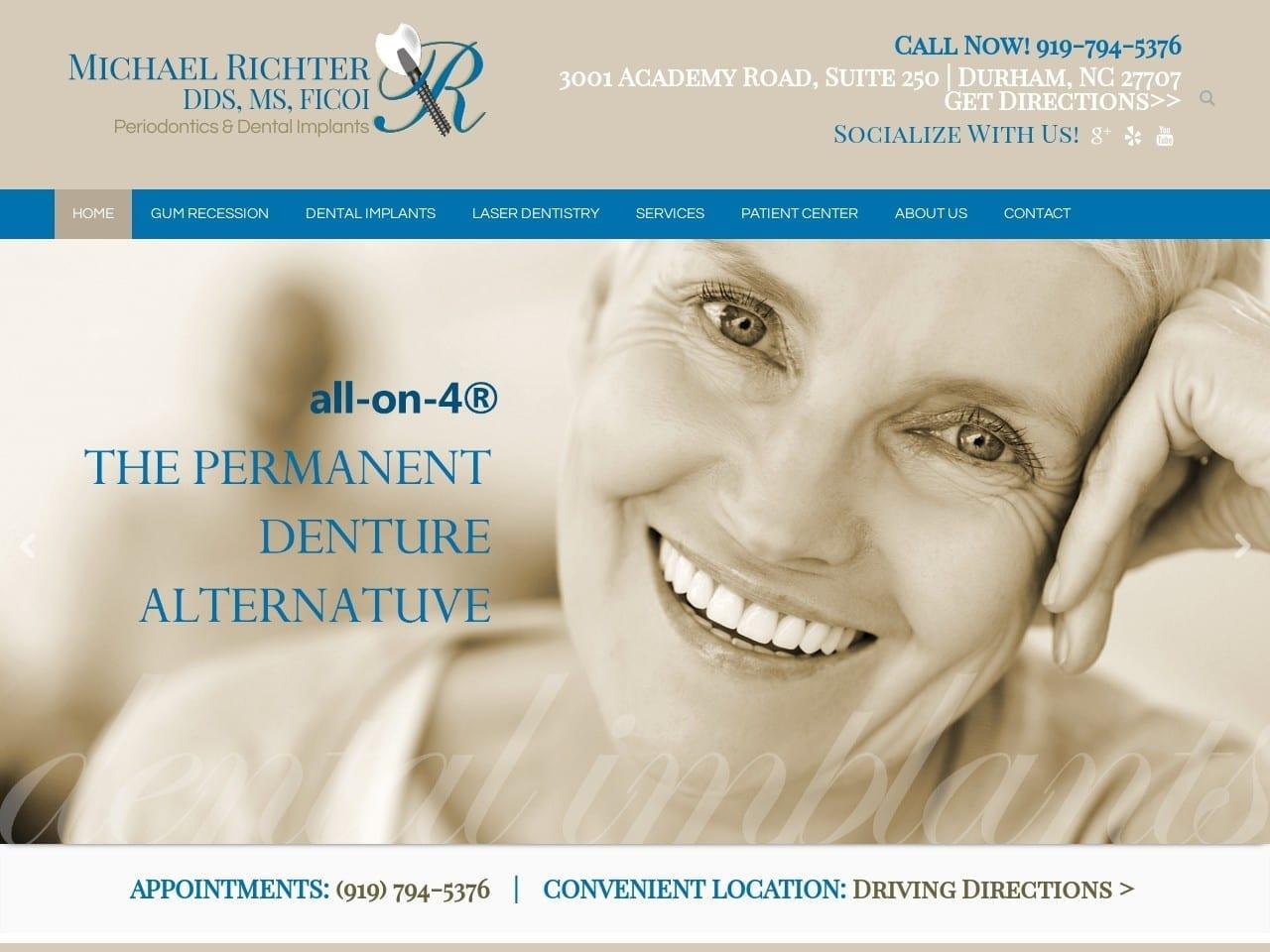 Michael Richter DDS screenshot