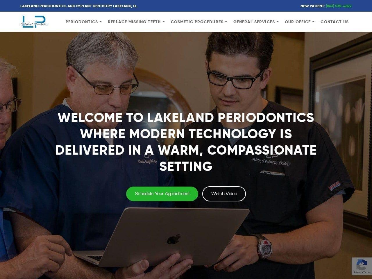 Lakeland Periodontics screenshot