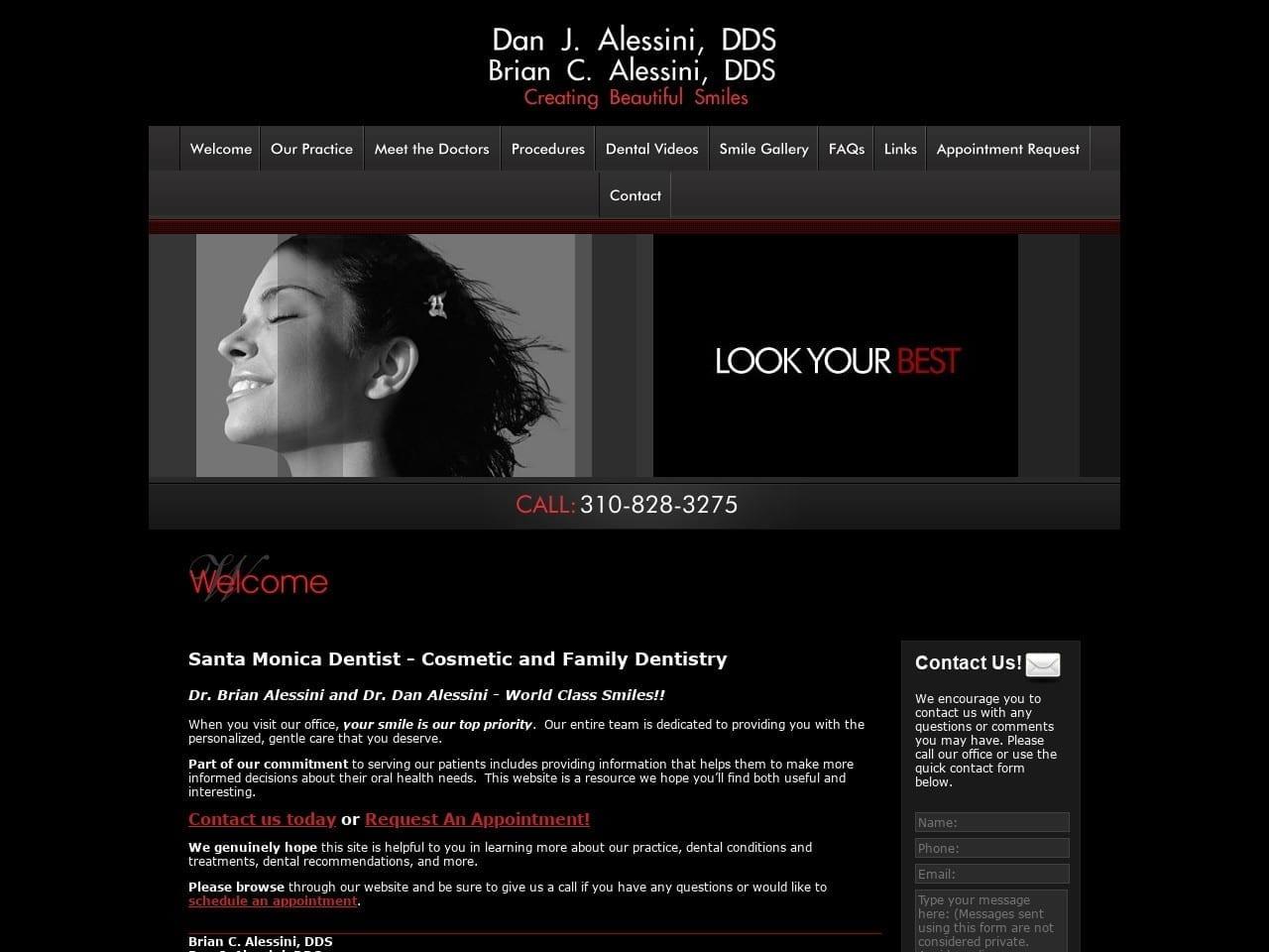 Alessini Dental screenshot