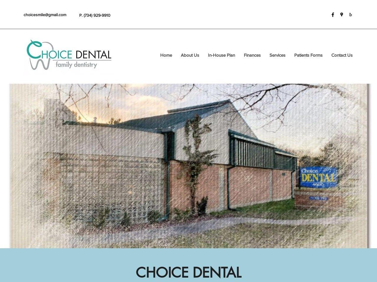 Choice Dental screenshot