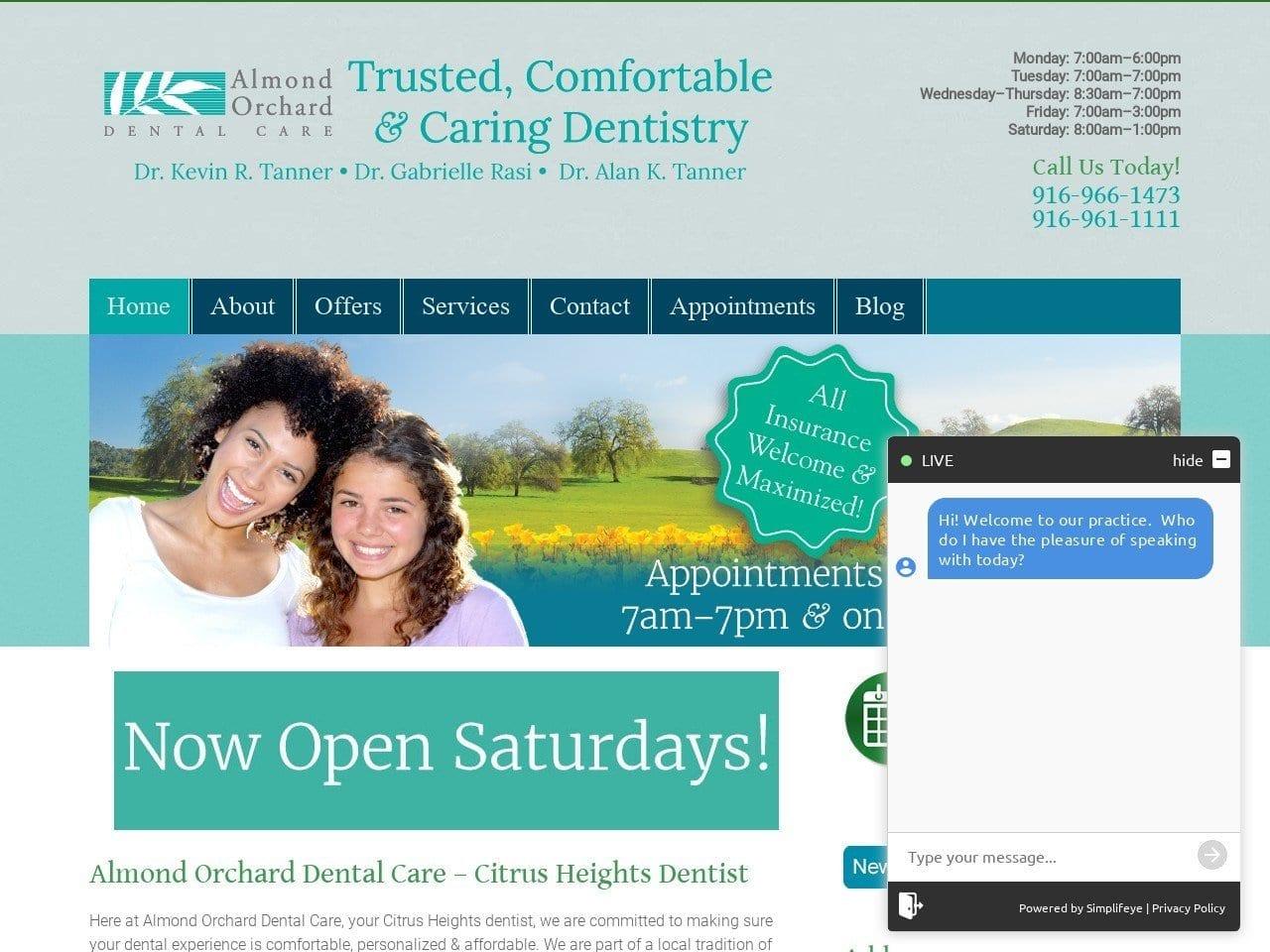 Almond Orchard Dental Care screenshot