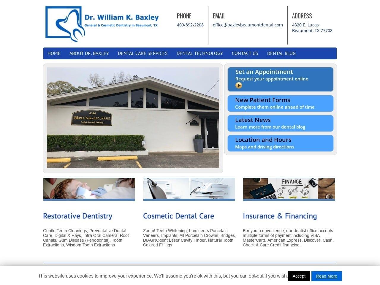 William K. Baxley D.D.S.